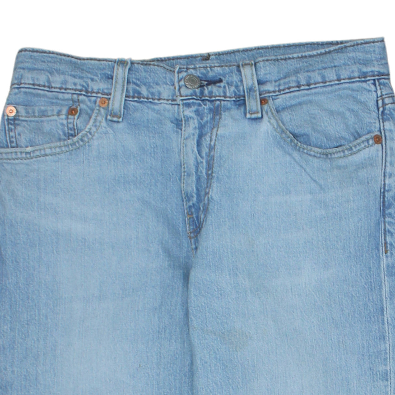 Levi's Premium Women's Blue Mid Rise Straight Jeans Size 12
