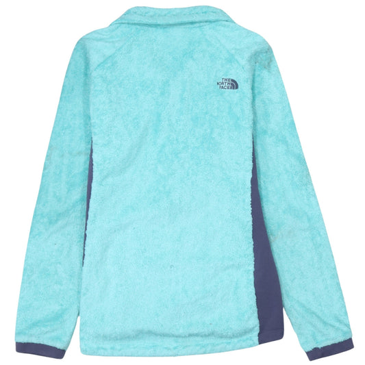 The North Face Women's Blue Fleece Full Zip Jacket Size M
