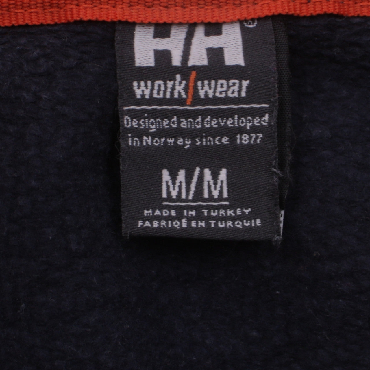 Helly Hansen Mens Blue Full Zip Workwear Sweatshirt M