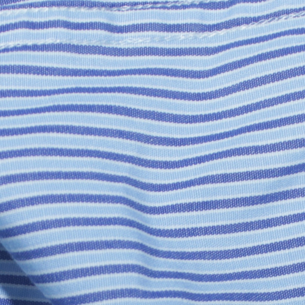 Hugo Boss Men's Blue Striped Slim Fit Long Sleeve Shirt Size L