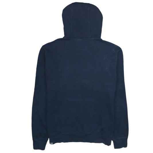 The North Face Men's Blue Large Pullover Hoodie Cotton Logo