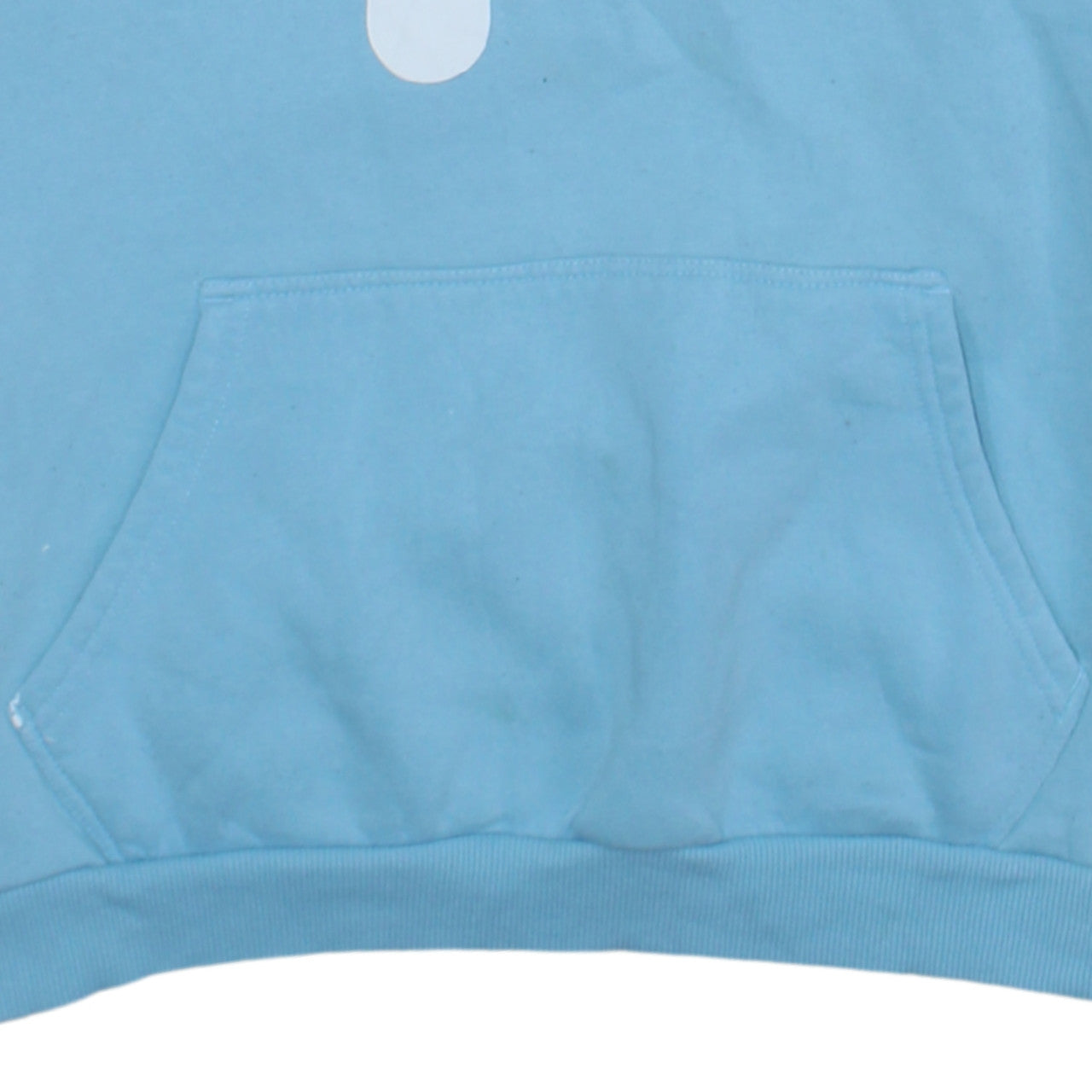 Additional view of Fila women’s blue pullover hoodie, size M, logo casual sweatshirt