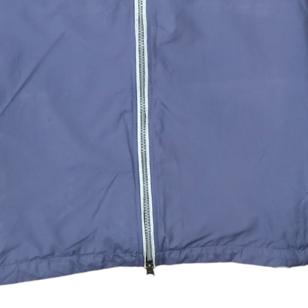 Nike Womens Blue M Windbreaker Full Zip Jacket Lightweight Polyester