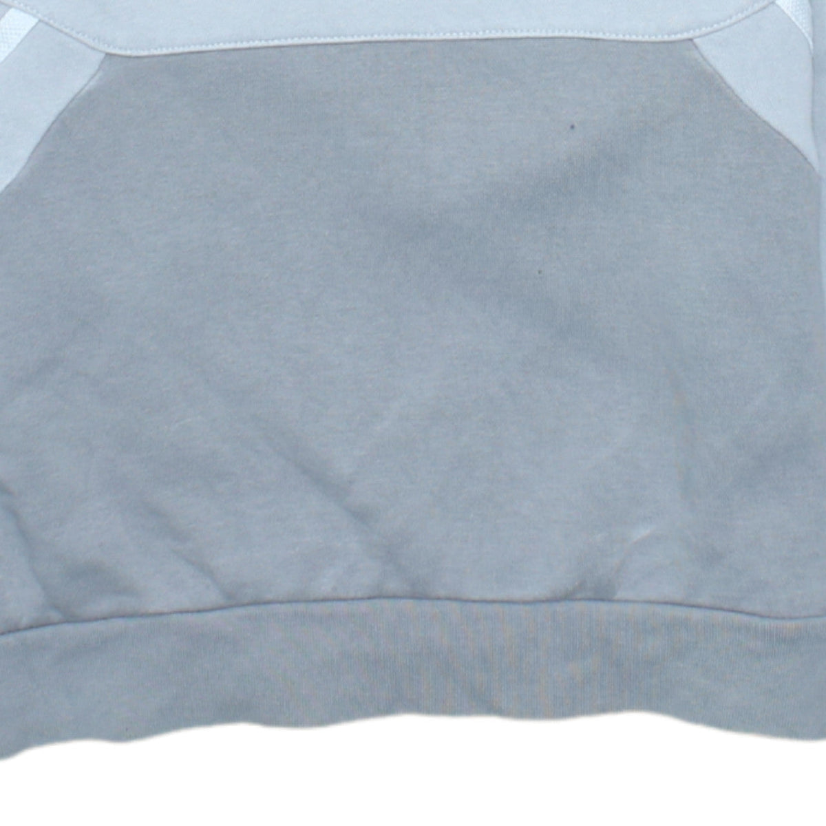 Additional view of Adidas boys’ grey colourblock crew neck sweatshirt, size 11-12, years