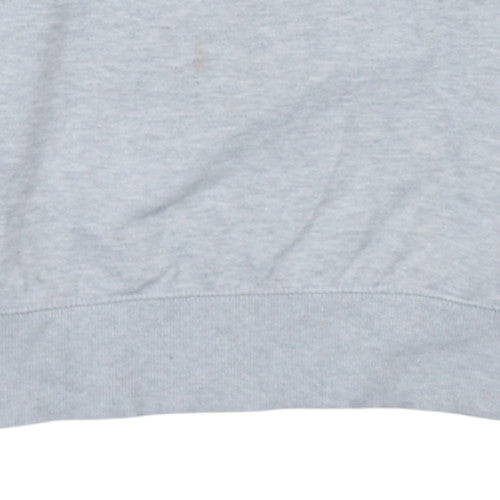 Additional view of Levi's boys’ grey sweatshirt 16 years crew neck logo pullover