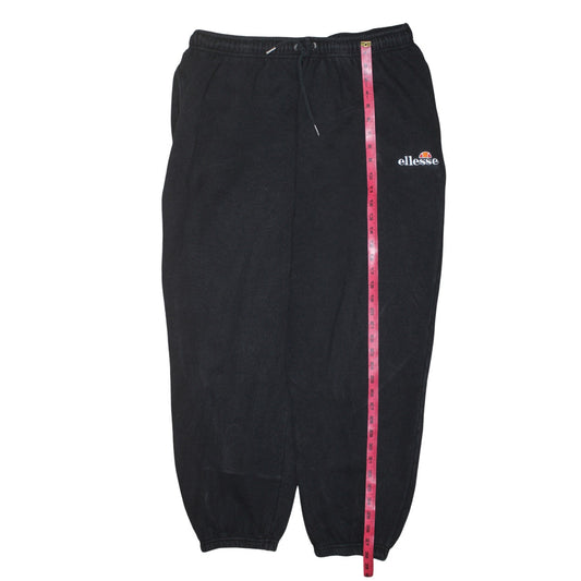 Ellesse Women's Black Size 18 Sweatpants with Drawstring Waist