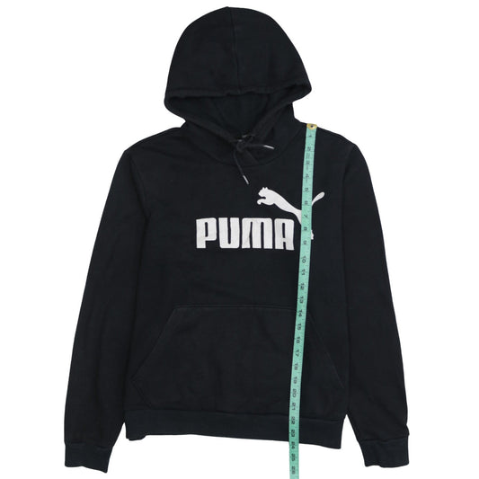 Puma Women's Black Pullover Hoodie XL Hooded Sweatshirt