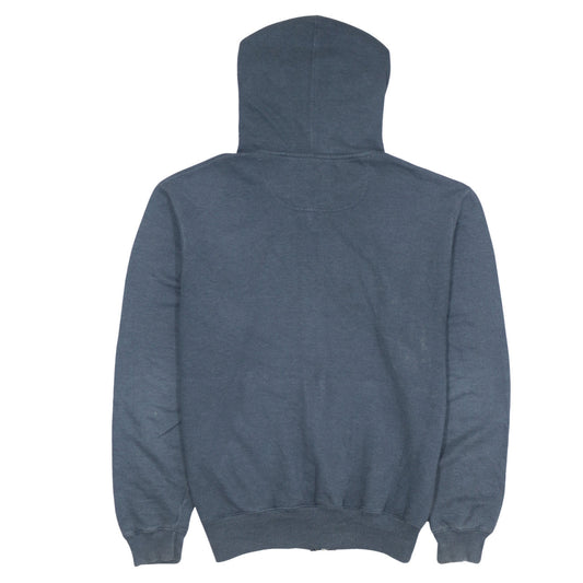 Champion Women’s Grey Full Zip Hoodie M Classic Fit Logo