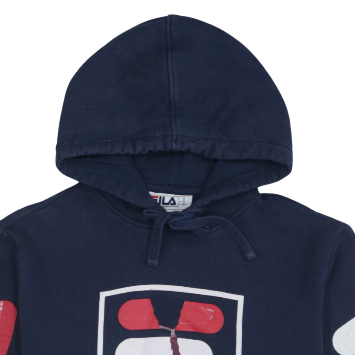 Additional view of Fila Men’s Multicoloured XS Pullover Hoodie Graphic Logo Sportswear