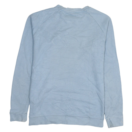 Adidas Men's Blue Crew Neck Pullover Sweatshirt Size M