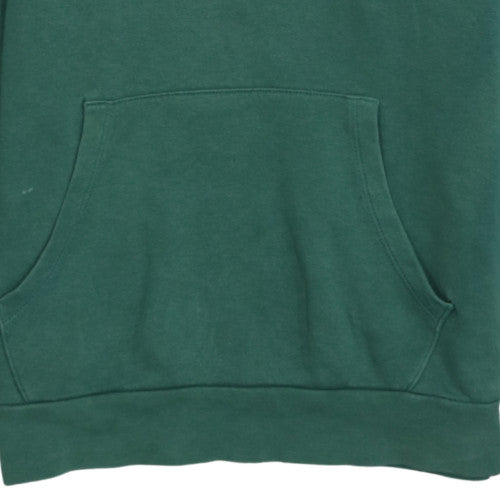 Additional view of Champion boys’ green logo hoodie pullover, size 11-12, years large