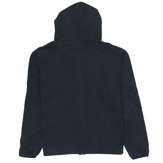 Champion Men's Black Full Zip Hoodie Size L Fleece Logo Sportswear