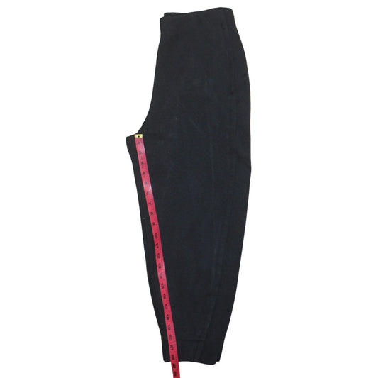 Adidas Womens Black M Jogger Sweatpants Cotton Blend