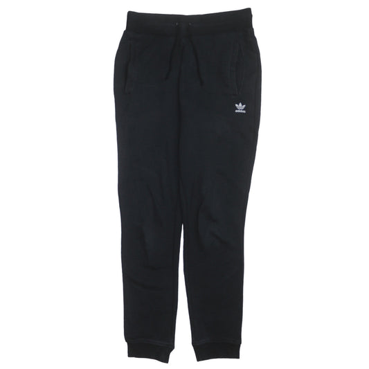 Adidas Women Black Jogger Sweatpants Size S Adjustable Waist