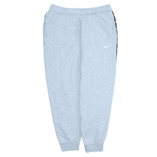Nike Womens Grey Jogger Sweatpants Medium Tapered Fleece Comfort