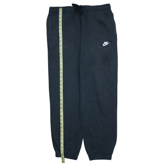 Nike Men's Black Regular Fit Sweatpants M Fleece Trousers