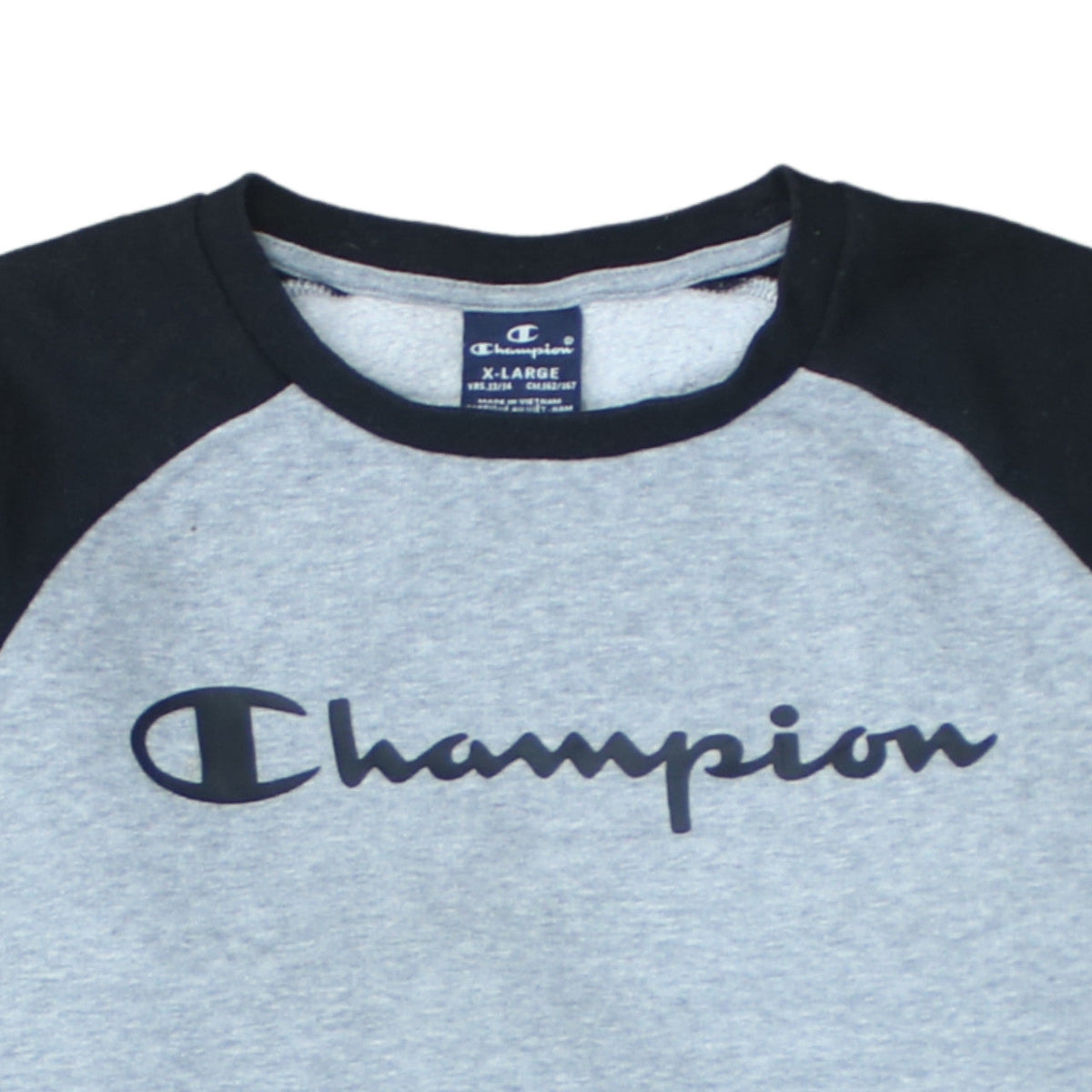 Additional view of Champion boys’ grey & black pullover sweatshirt 13-14 years regular fit