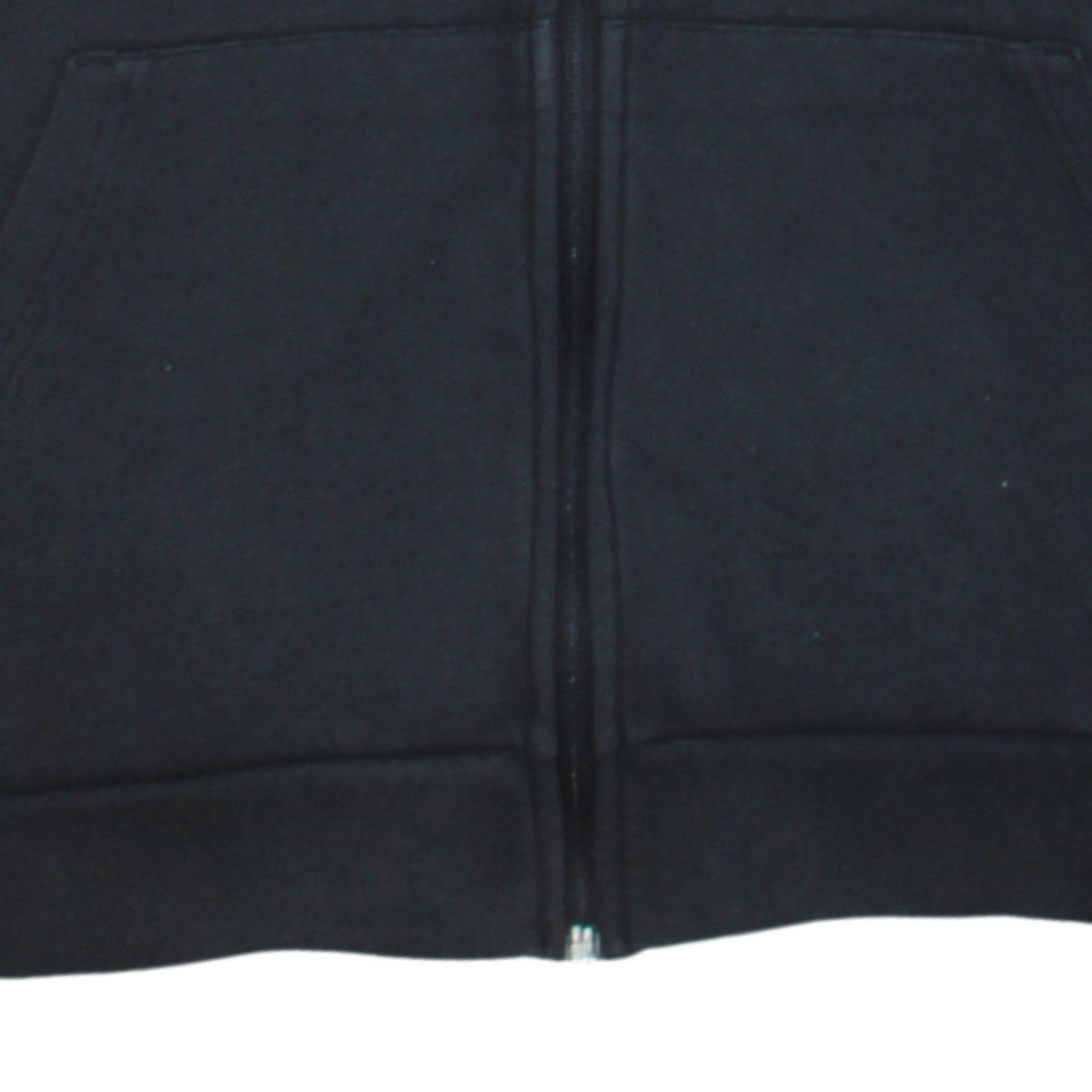 Additional view of Adidas Men's Black Full Zip Hoodie L Sportswear Cotton Fleece