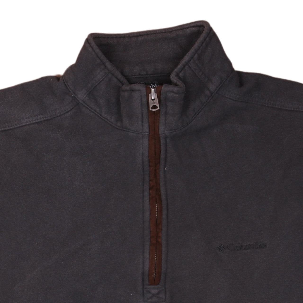 Columbia Men's Black XL Fleece 1/4 Zip Pullover Sweatshirt