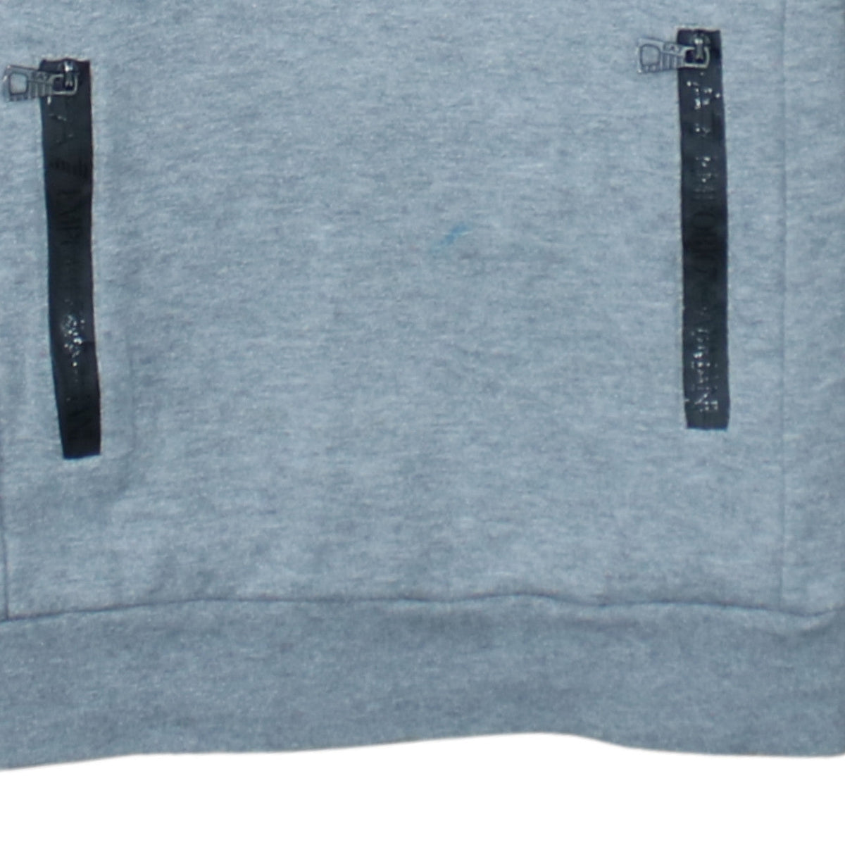 Additional view of Emporio Armani EA7 Men's Grey XS Pullover Hoodie with Zip Pockets