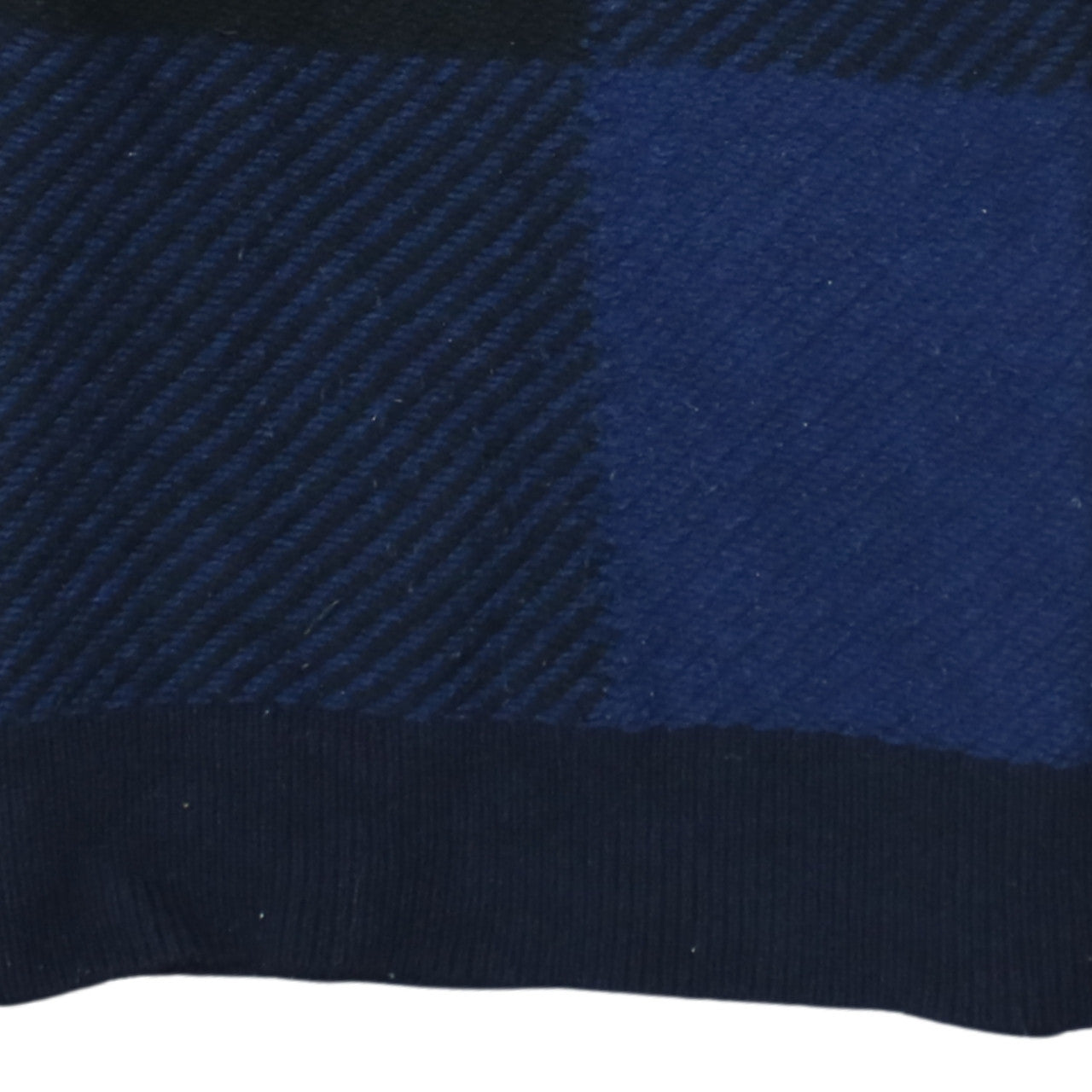 Tommy Hilfiger Men's Blue Wool Fair Isle Jumper Size S