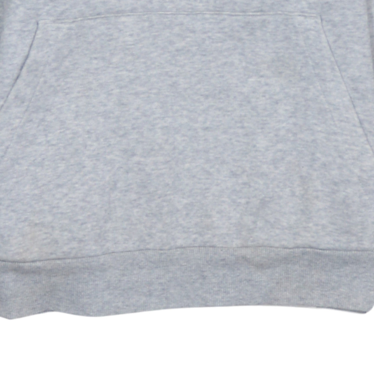 Additional view of Puma women’s grey hooded pullover sweatshirt, size UK 12, logo print