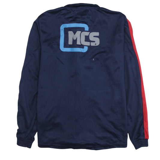 Kappa Men's Blue Full Zip Football Training Top Size L