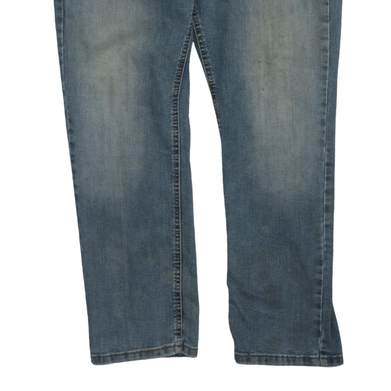 Levi's Men's Blue Medium Wash Straight Jeans Size 34x32