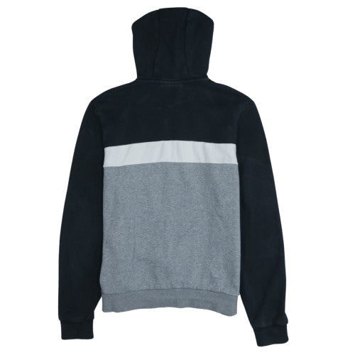 FILA Men's Grey Black Full Zip Hoodie Size M