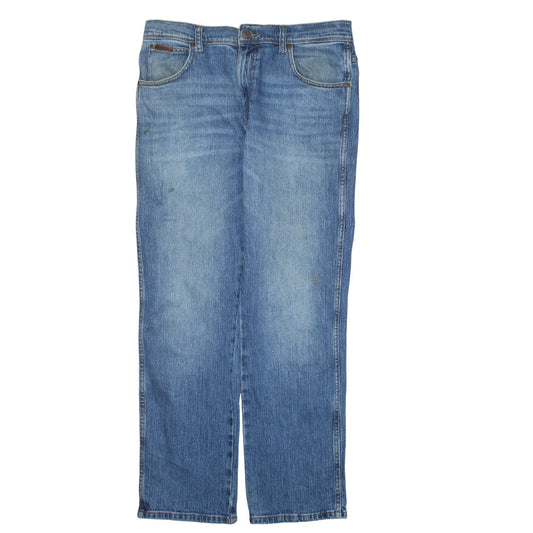 Wrangler Men's Blue Texas Straight Leg Denim Jeans W33 L30