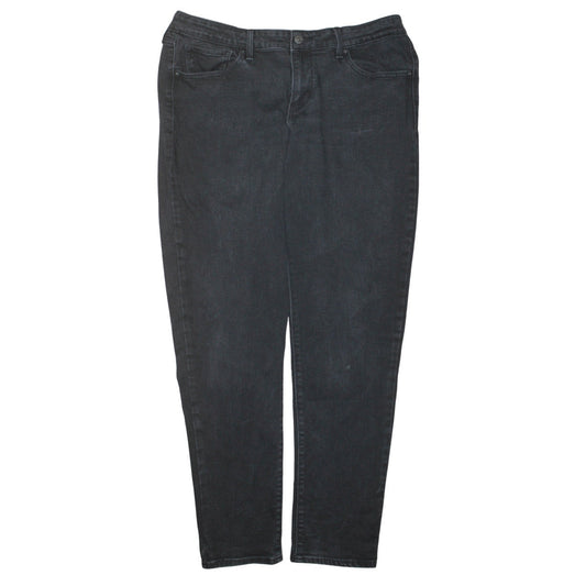 Levi's 811 Curvy Skinny Black Jeans Women Size 33 Slim Fit Denim