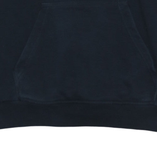 Additional view of Adidas women’s black & white hooded pullover sweatshirt, size UK 8