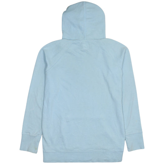 Champion Men's Blue Pullover Hoodie Medium Embroidered Logo