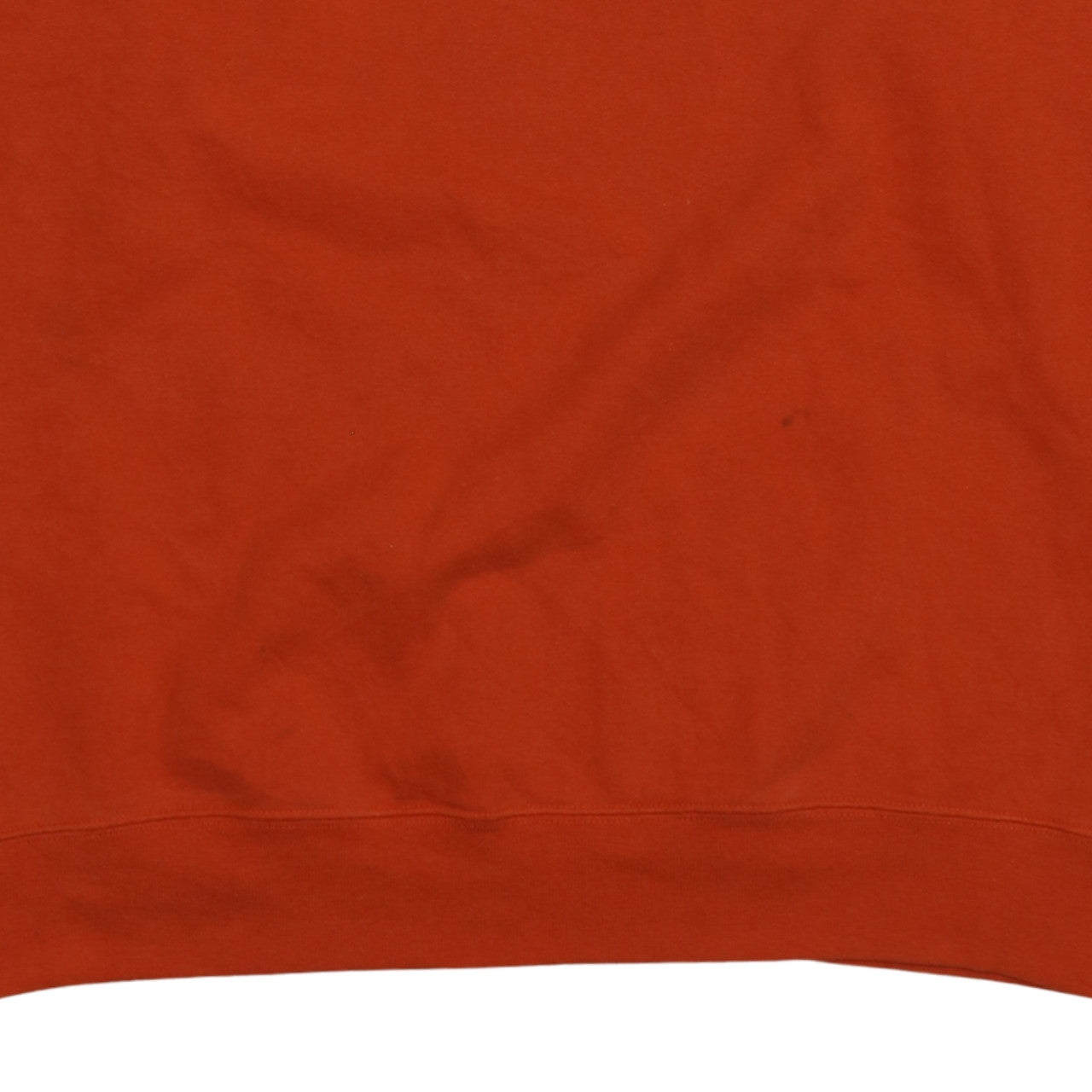 Champion Men's Orange XL Crew Neck Pullover Fleece Sweatshirt