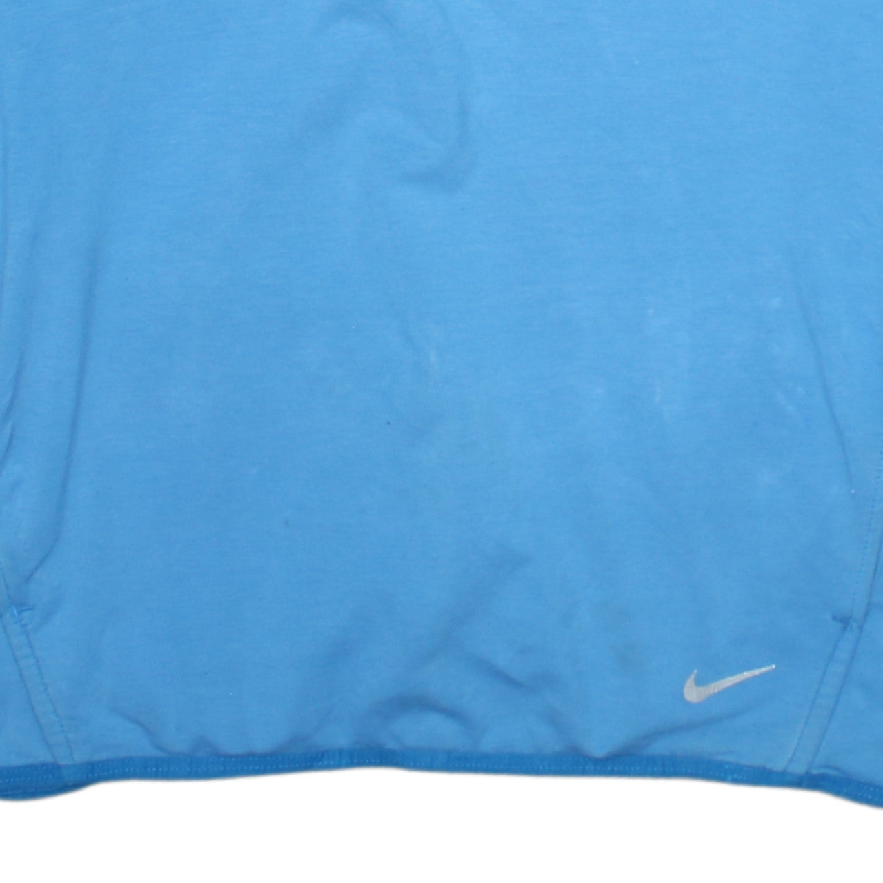 Nike Men's Blue Black 1/4 Zip Pullover Hoodie Size M