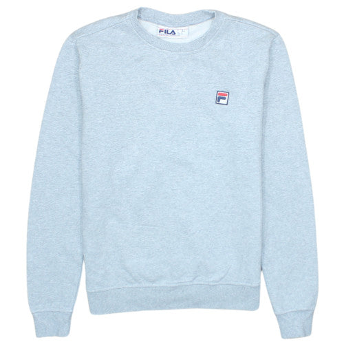 Fila Men's Grey Small Pullover Crew Neck Sweatshirt