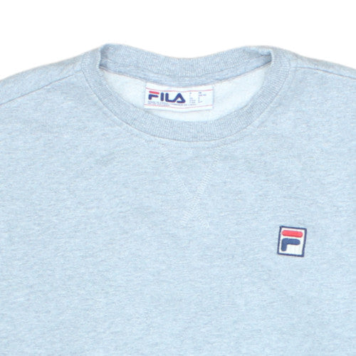 Additional view of Fila Men's Grey Small Pullover Crew Neck Sweatshirt