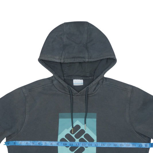 Columbia Men’s Grey Pullover Hoodie M Outdoor Fleece Sweatshirt