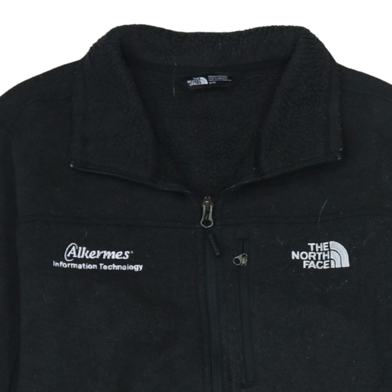 The North Face Men's Black Fleece Full Zip Jacket Size M