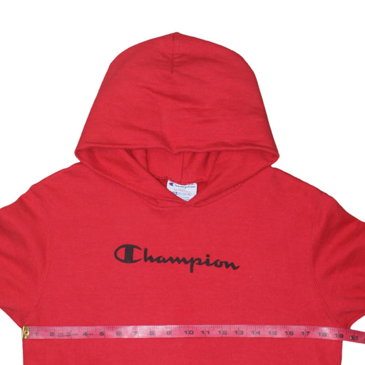Champion Boys Red Pullover Hoodie XL Fleece Hooded Sweatshirt
