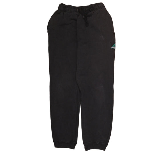 Adidas Men's Black Sweatpants Small Regular Fit Fleece Joggers