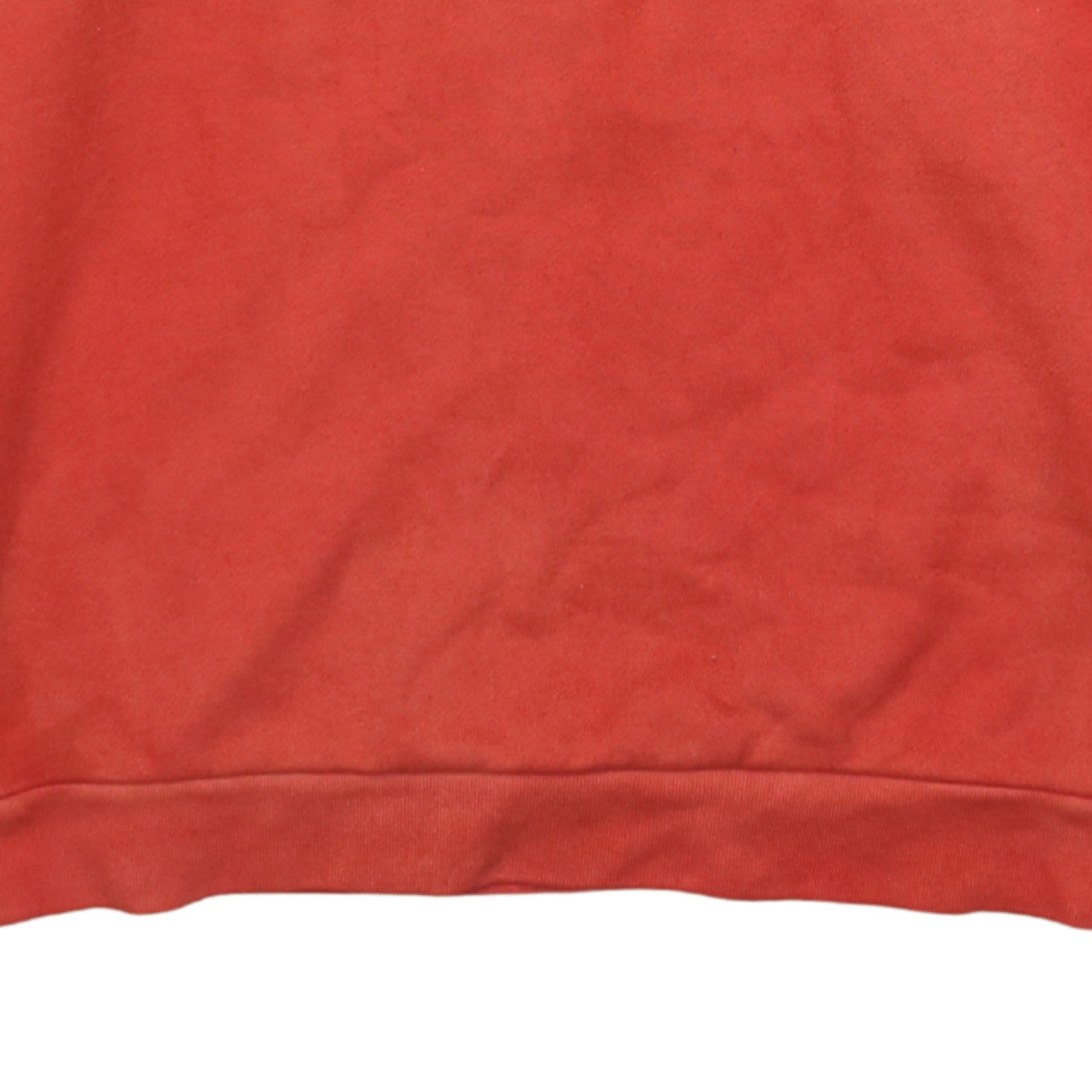 Adidas Women Red Crew Neck Pullover Sweatshirt XS Logo Print