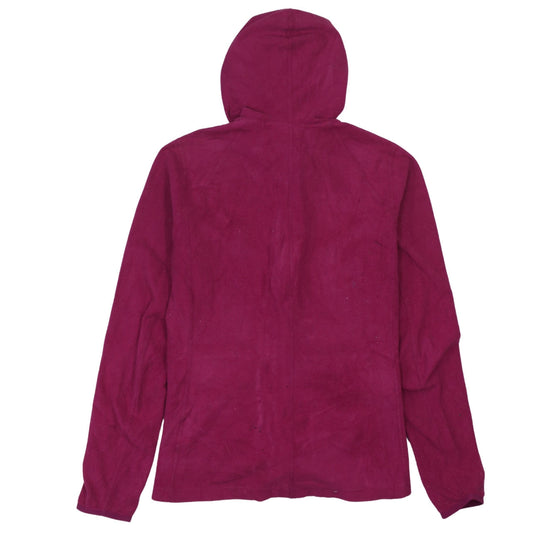 The North Face Women’s Magenta Fleece Full Zip Hoodie Size M