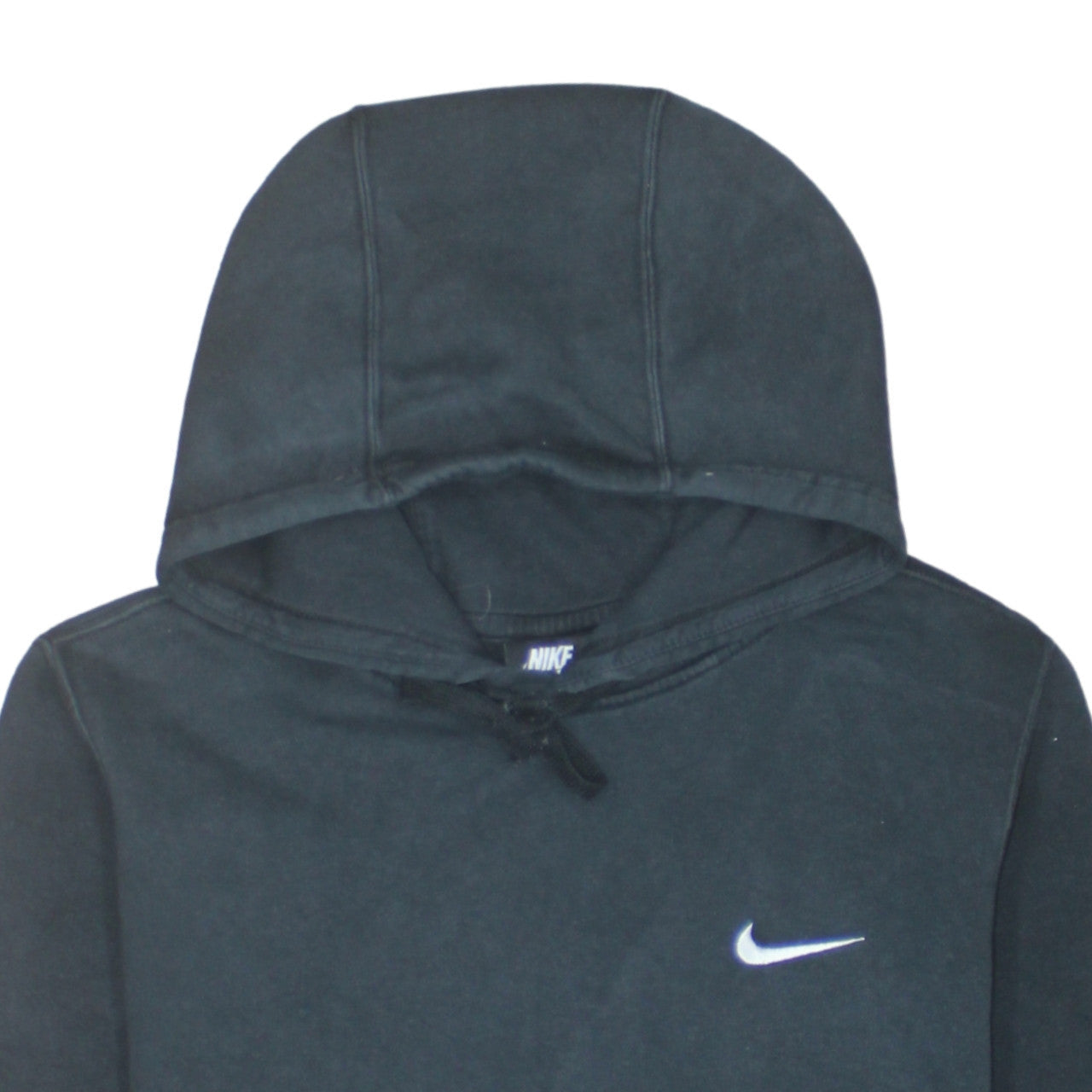 Nike Men's Black Pullover Hoodie S Logo Fleece Sportswear