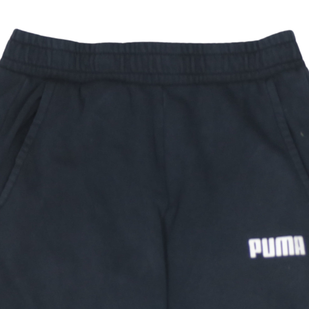 Puma Men's Black Small Fleece Sweatpants Regular Fit