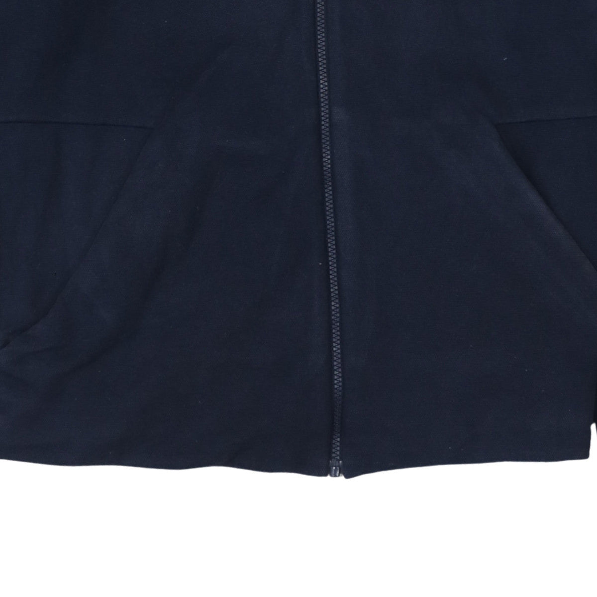 Additional view of Adidas Men's Blue Full Zip Hoodie Medium Regular Fit Sportswear
