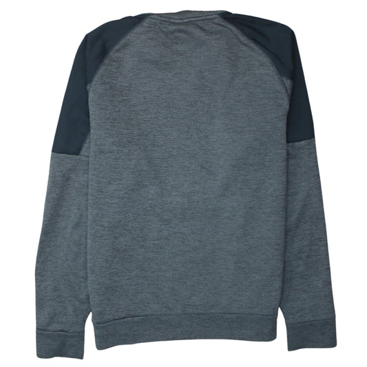 Nike Men's Grey Therma-Fit Pullover Sweatshirt Size S