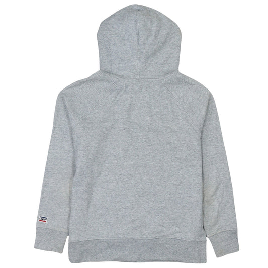Levi's Men's Grey Pullover Hoodie S Logo Graphic Hooded Sweatshirt