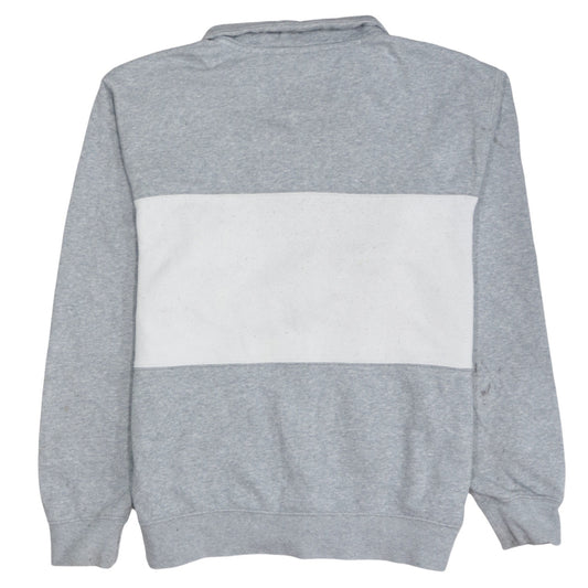 Nike Men's Grey Full Zip Sweatshirt Small