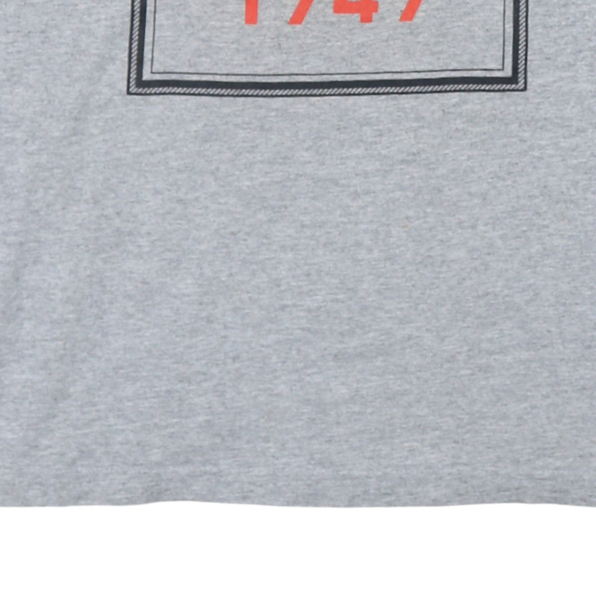 Additional view of Adidas Men’s Grey Graphic Logo T-Shirt, size L, Regular Fit Sports Tee